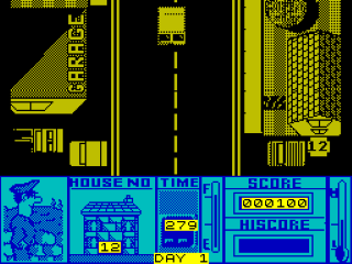 Postman Pat 3: To the Rescue screenshot 3 for ZX Spectrum